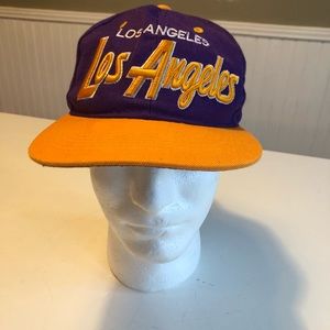 Vintage Los Angeles Lakers 
NBA Trucker Hat Cap